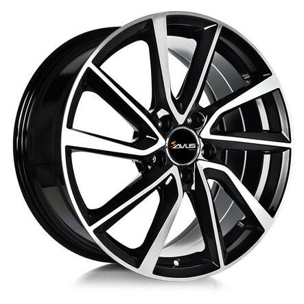 AVUS AC-518 Black Polished 8x19 5/112 ET32 CB66,6 POISTO R13 - Alumiinivanteet - 272501 - 1