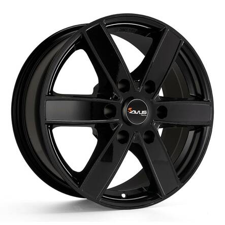 AVUS AC-V61 Black 6,5x16 6/130 ET54 CB84,1 R14 - Alumiinivanteet - 299021 - 1