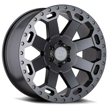 Black Rhino Warlord Matte Gunmetal 8x17 5/120 ET35 CB76,0 60° - Alumiinivanteet - 310491 - 1
