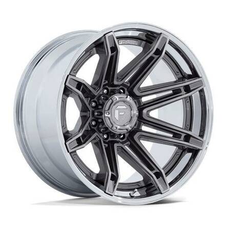FC401 BRAWL PLATINUM W/ CHROME LIP 10x22 6/139,7 ET-18 CB106.1 60° - Alumiinivanteet - 330371 - 1