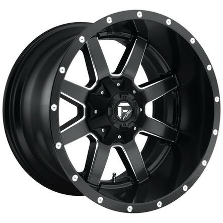 FC538 MATTE BLACK MILLED 6,5x17 8/200 ET116 CB142.0 60° - Alumiinivanteet - 252191 - 1