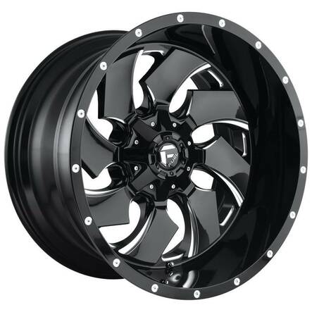 FC574 GLOSS BLACK MILLED 10x20 5/139,7/150 ET-18 CB110.1 60° - Alumiinivanteet - 245121 - 1