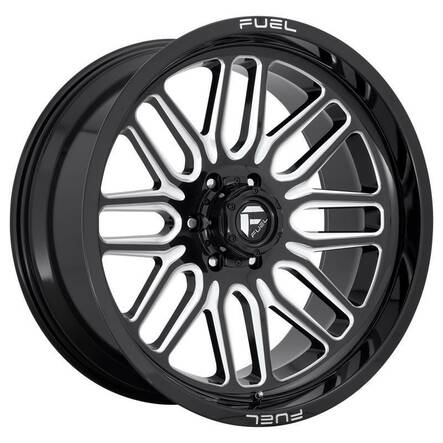 FC662 GLOSS BLACK MILLED 10x20 5/127 ET-18 CB78.1 60° - Alumiinivanteet - 251301 - 1