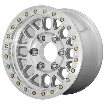 KM234 Machined 8,5x17 6/139,7 ET0 CB108.0 60° - Alumiinivanteet - 253331 - 1