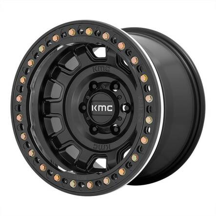KM236 Satin Black 9x17 5/127 ET-38 CB71.5 60° - Alumiinivanteet - 278461 - 1