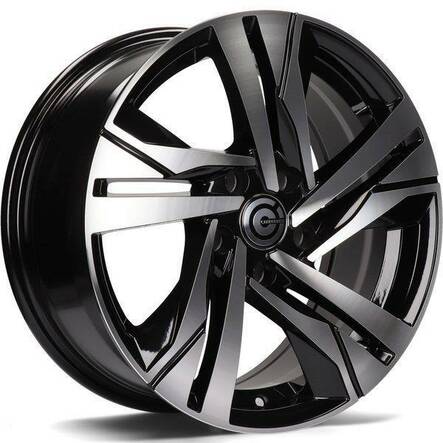Lens Black Front Polished 7x16 5/108 ET40 CB65.1 60° - Alumiinivanteet - 313681 - 1