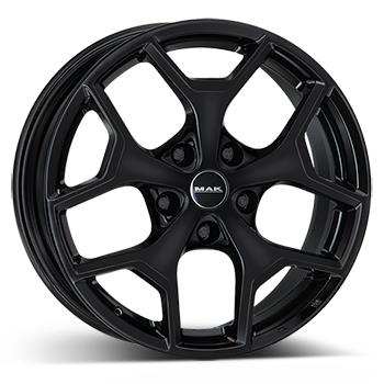 MAK Liberty Gloss Black 7,5x18 5/127 ET44 CB71,6 60° - Alumiinivanteet - 258701 - 1