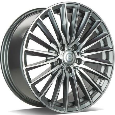 Prestige Anthracite Front Polished 8x18 5/112 ET45 CB66.5 60° - Alumiinivanteet - 314351 - 1