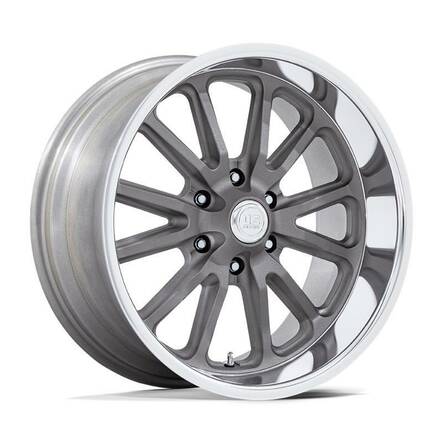 UC145 RAMBLER 6 MATTE GUNMETAL DIAMOND CUT LIP 9,5x20 6/139,7 ET1 CB106.1 60° - Alumiinivanteet - 333451 - 1