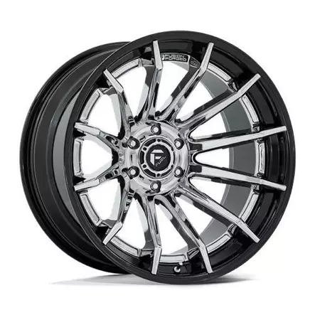 FC403 BURN CHROME W/ GLOSS BLACK LIP 9x20 5/127 ET1 CB71.5 60° - Alumiinivanteet - 341231 - 1
