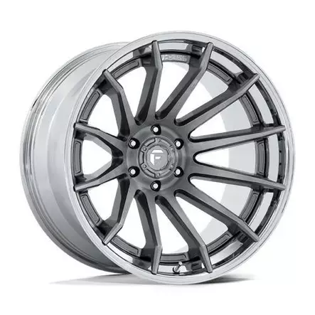 FC403 BURN PLATINUM W/ CHROME LIP 12x22 6/135 ET-44 CB87.1 60° - Alumiinivanteet - 341241 - 1