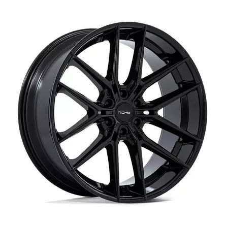 NC280 PRODIGY 6 GLOSS BLACK 10x24 6/139,7 ET20 CB106.1 60° - Alumiinivanteet - 342061 - 1