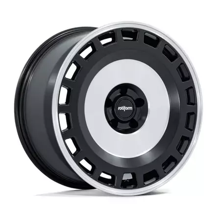RC213 ZBF MATTE BLACK W/ MACHINED FACE 8,5x18 5/120 ET35 CB74.1 60° - Alumiinivanteet - 370101 - 1