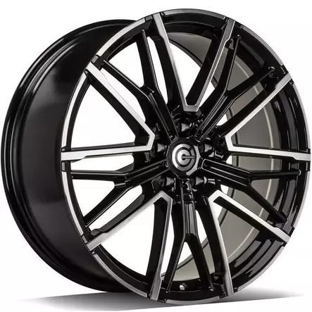 Shade Black Front Polished 8x19 5/120 ET30 CB72.6 60° - Alumiinivanteet - 354461 - 1