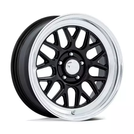 VN516 G-FORCE GLOSS BLACK W/ DIAMOND CUT LIP 8,5x20 5/127 ET6 CB78.1 60° - Alumiinivanteet - 344651 - 1