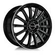 AVUS AC-M07 Black Polished Lip 9,5x20 5/112 ET35 CB66,6 R14 - Alumiinivanteet - 269411 - 1