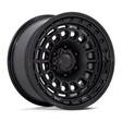 BR014 SAHARA MATTE BLACK W/ GLOSS BLACK LIP 9x17 5/127 ET-12 CB71.5 60° - Alumiinivanteet - 331621 - 1