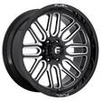 D662 IGNITE GLOSS BLACK MILLED 12x22 8/165,1 ET-43 CB125,1 60° - Alumiinivanteet - 300301 - 1