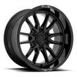 D760 CLASH GLOSS BLACK 9x20 6/135 ET1 CB87.1 60° - Alumiinivanteet - 328141 - 1
