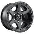 FC589 MATTE BLACK GLOSS BLACK LIP 9x17 5/127 ET1 CB78,1 60° - Alumiinivanteet - 251001 - 1