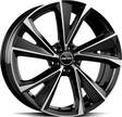 GMP Evento Black Diam 8x20 5/112 ET45 CB57.1 R13 - Alumiinivanteet - 334521 - 1