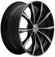 Grossen 9 BlackPolish 8,5x20 5/108 ET45 CB73,1 60° - Alumiinivanteet - 216491 - 1