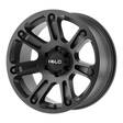 HE904 Satin Black 9x17 8/165,1 ET0 CB125,5 60° - Alumiinivanteet - 244711 - 1