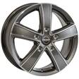 Hercules 5 Anthracite grey front polished 6,5x16 5/130 ET61 CB78.1 60° - Alumiinivanteet - 334111 - 2