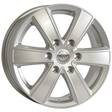 Hercules 6 Silver 6,5x15 6/139,7 ET27 CB106.1 60° - Alumiinivanteet - 334091 - 2