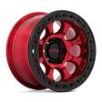 KM237 RIOT BEADLOCK CANDY RED W/ SATIN BLACK RING 9x17 6/139,7 ET-12 CB108,0 60° - Alumiinivanteet - 329491 - 1