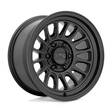KM724 IMPACT OL SATIN BLACK 8x16 6/139,7 ET0 CB106,1 60° - Alumiinivanteet - 327101 - 1