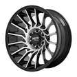 MO807 GLOSS BLACK MACHINED 10x22 6/135 ET-18 CB87,1 60° - Alumiinivanteet - 280531 - 1
