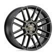 MOSPORT MATTE BLACK W/ MACHINE FACE & DARK TINT 9,5x19 5/120 ET20 CB76,1 60° - Alumiinivanteet - 295161 - 1