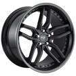 NC194 GLOSS BLACK MATTE BLACK 10x20 5/112 ET40 CB66,6 60° - Alumiinivanteet - 262931 - 1
