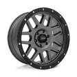 PA40 VERTIGO DARK GRAY W/ BLACK LIP 9x20 6/135 ET-12 CB87,1 60° - Alumiinivanteet - 332571 - 1