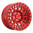 PRIMM CANDY RED W/ BLACK BOLTS 9x17 5/127 ET0 CB71.5 60° - Alumiinivanteet - 325261 - 1