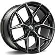 SCF-B Black Front Polished 8,5x19 5/112 ET35 CB66.5 60° - Alumiinivanteet - 314031 - 1