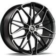 SCF-J Black Front Polished 8x18 5/120 ET30 CB72.6 60° - Alumiinivanteet - 333231 - 1