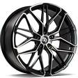 SCF-J Black Front Polished 8x18 5/120 ET30 CB72.6 60° - Alumiinivanteet - 333231 - 2