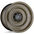 SOLID GLOSS ALLIGATOR GREEN 9,5x17 5/127 ET-18 CB71.5 60° - Alumiinivanteet - 281091 - 1