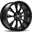STAR Deep Matt Black 8,5x19 5/112 ET35 CB66,5 60° - Alumiinivanteet - 333201 - 1