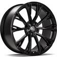 STAR Deep Matt Black 8,5x19 5/112 ET35 CB66,5 60° - Alumiinivanteet - 333201 - 2