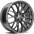 Shine Anthracite Front Polished 8x18 5/120 ET30 CB72,6 60° - Alumiinivanteet - 313511 - 1