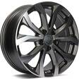 Tiger Anthracite Front Polished 7,5x17 5/112 ET35 CB66,5 60° - Alumiinivanteet - 313491 - 1