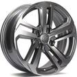 Toulouse Anthracite Front Polished 6,5x16 4/108 ET20 CB65,1 60° - Alumiinivanteet - 313861 - 1