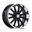 UC145 RAMBLER 6 GLOSS BLACK DIAMOND CUT LIP 8x20 6x139,7 ET1 CB106.1 60° 861 kg - Alumiinivanteet - 333401 - 1