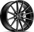 VOSSEN HF6.1 Tinted Gloss Black 9,5x22 6/135 ET20 CB87.1 60° - Alumiinivanteet - 249611 - 1