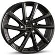 V mistral anthracite glossy 7x19 5/114,3 ET40 CB66.1 60° - Alumiinivanteet - 313911 - 1