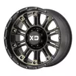 XD829 Satin Black Machined Dark Tint 10x20 5/127 ET-24 CB72,6 60° - Alumiinivanteet - 236351 - 1