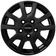 Vault Gloss Black 6x16 5/130 ET68 60° - Alumiinivanteet - 360931 - 1